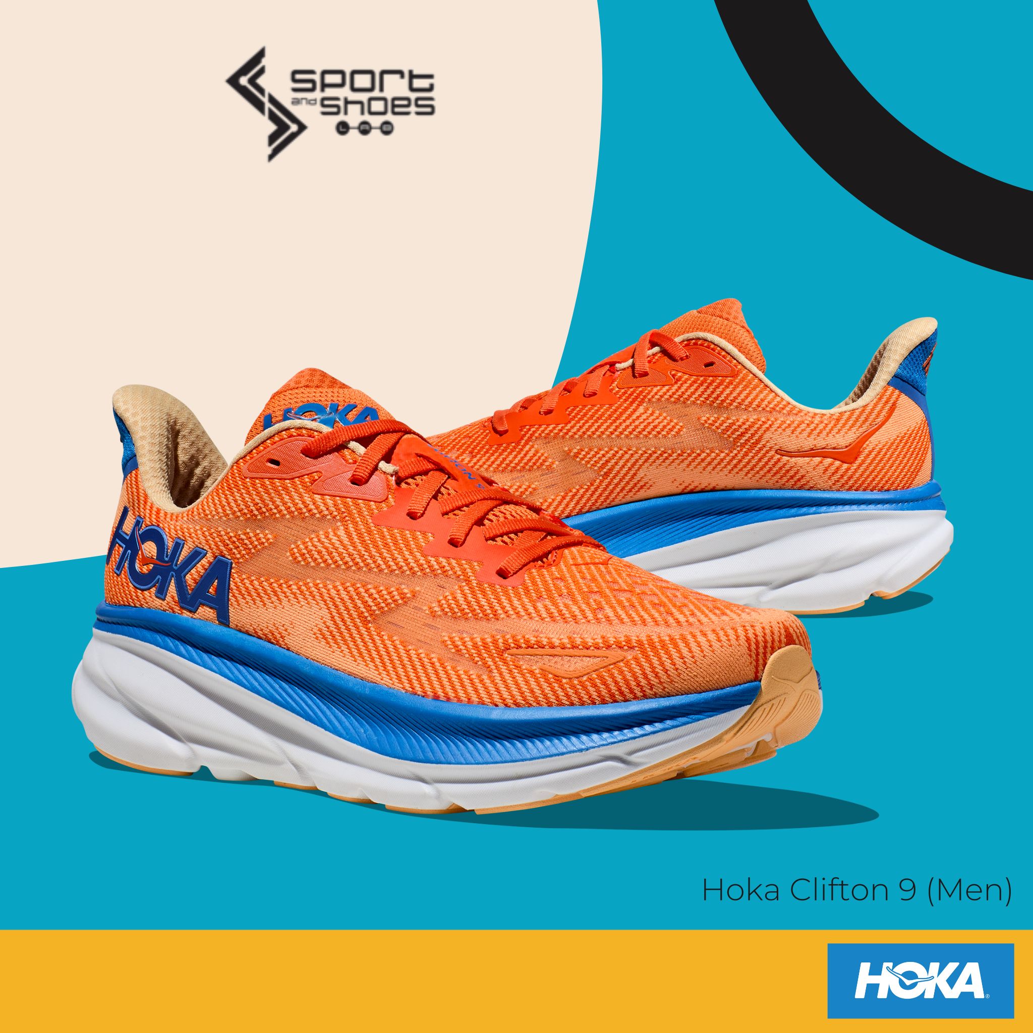 Hoka Clifton9 WIDE (M) (1132210-VOIM)